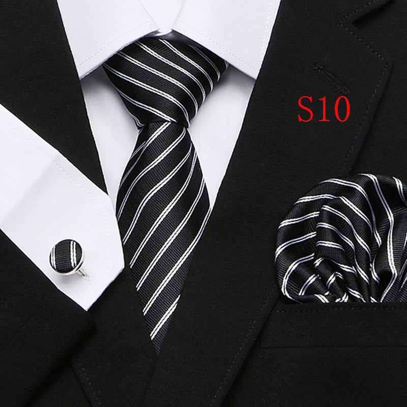 Paisley Series European And American Fashion Tie Three-piece Suit
