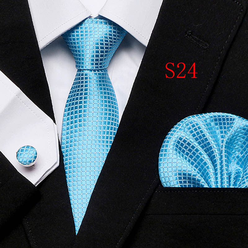 Paisley Series European And American Fashion Tie Three-piece Suit